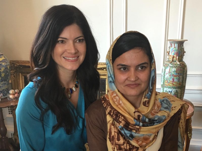 Katherine with Saeeda 1