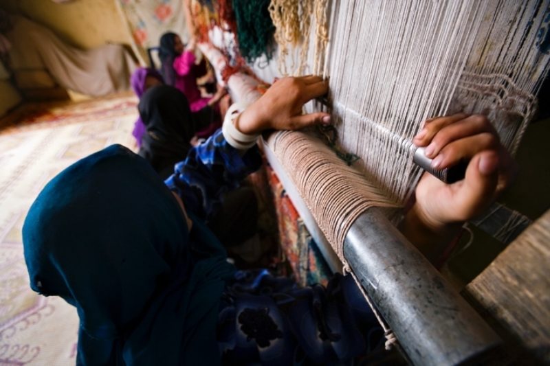 Weaver in Bamiyan Credit Turquoise Mountain