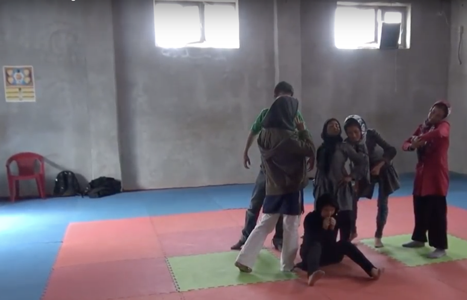 Women Rehearsing Play